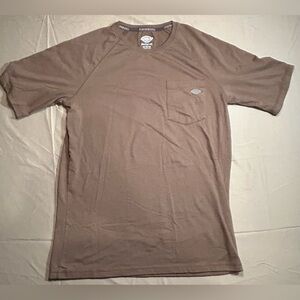 Dickies Men’s Med. Brown Performance Cooling T-shirt Cooling/Moisture Wicking